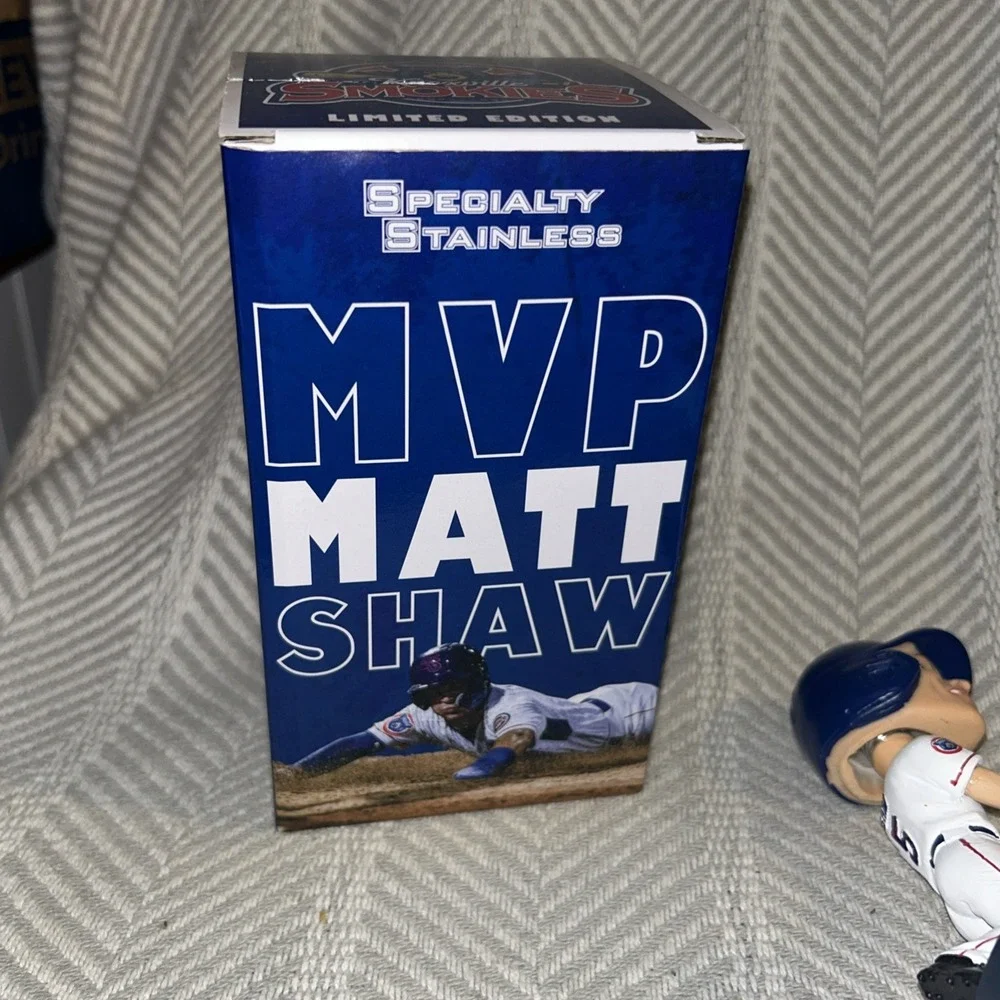 Matt Shaw MVP Smokies Bobblehead 6/1/25‎ Limited Edition NIB